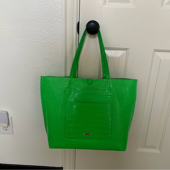 Lou Croc Embossed Leather Large tote by Rebecca Minkoff - Picture 2 of 5